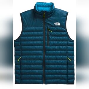 NWT The North Face Terra Peak Packable Puffer Vest Midnight Petrol Size M